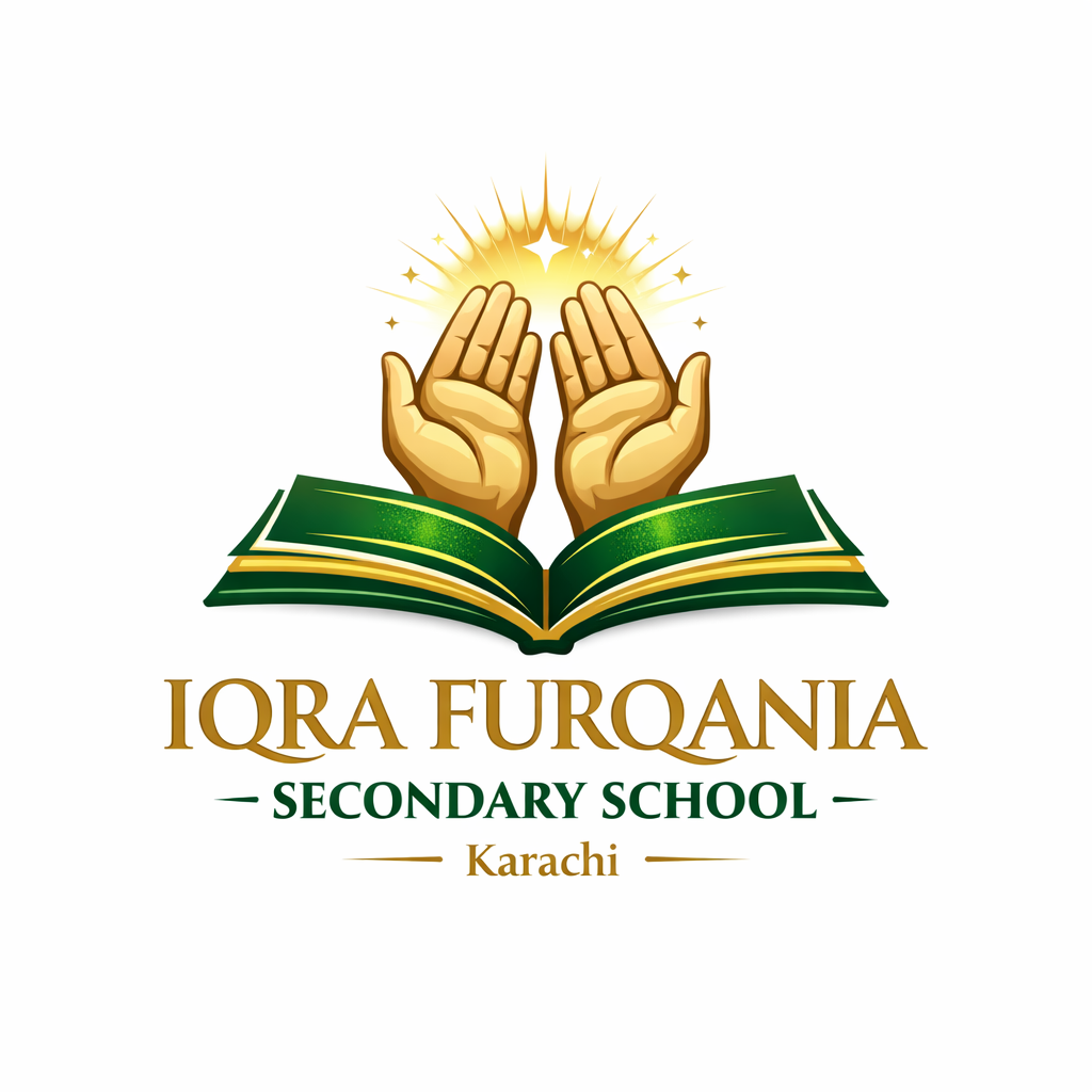IQRA FURQANIA SECONDARY SCHOOL Logo